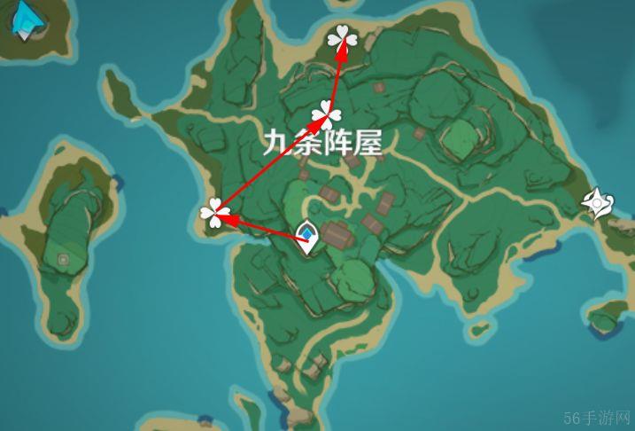 原神鬼兜虫采集路线分享