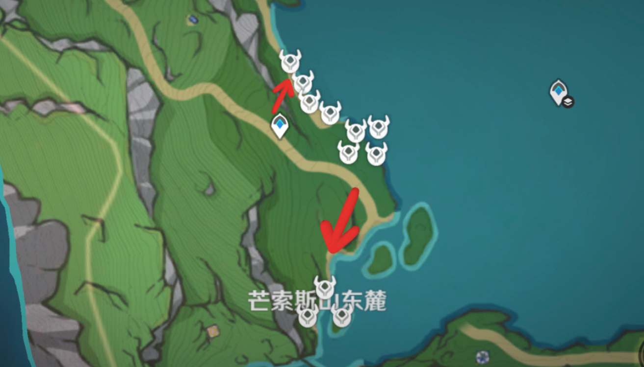 原神原海异种刷怪路线一览 原海异种高效刷怪路线图[多图]