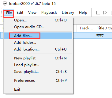 foobar2000怎么转换音乐格式