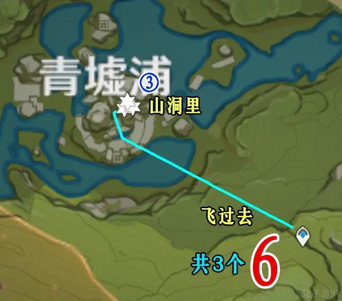原神夜泊石位置