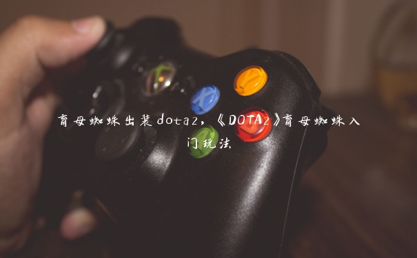 育母蜘蛛出装dota2，《DOTA2》育母蜘蛛入门玩法