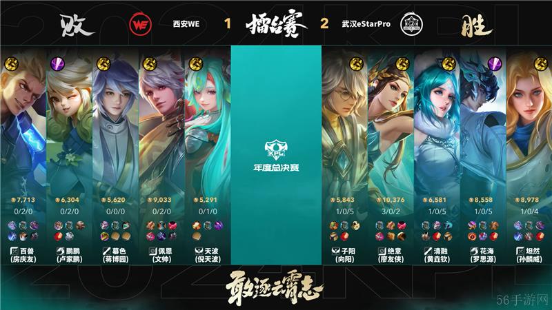 2024KPL年度总决赛武汉eStarPro对决西安WE以3比2拿下胜利
